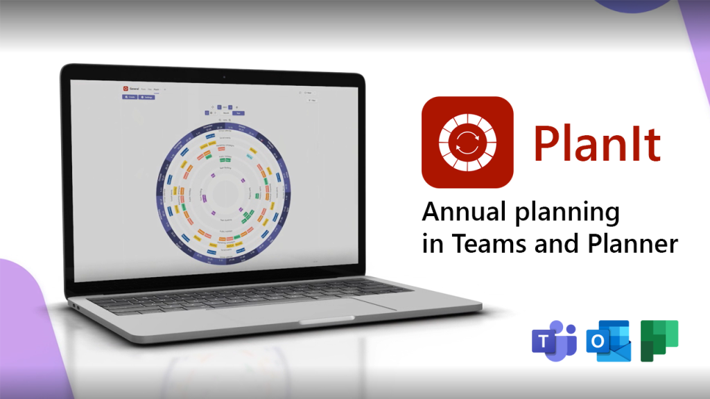 Intro video of PlanIt annual planning app for Microsoft Teams and Planner